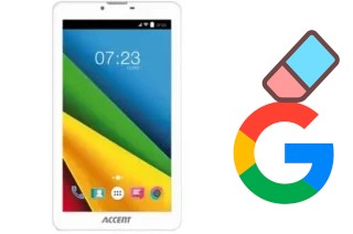 How to delete the Google account in Accent Fast 7 4G