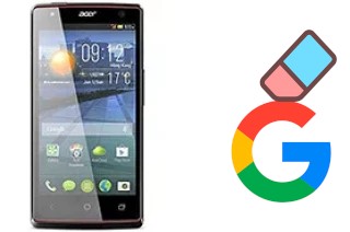 How to delete the Google account in Acer Liquid E3 Duo Plus