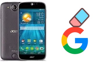 How to delete the Google account in Acer Liquid Jade S