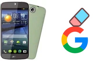 How to delete the Google account in Acer Liquid Jade