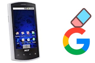 How to delete the Google account in Acer Liquid