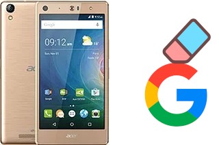 How to delete the Google account in Acer Liquid X2