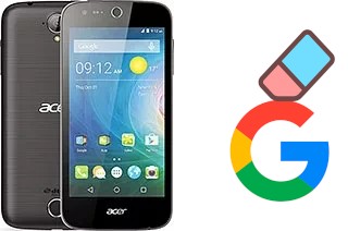 How to delete the Google account in Acer Liquid Z330