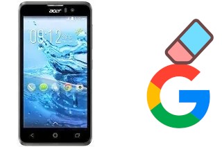 How to delete the Google account in Acer Liquid Z520