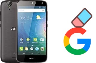 How to delete the Google account in Acer Liquid Z630