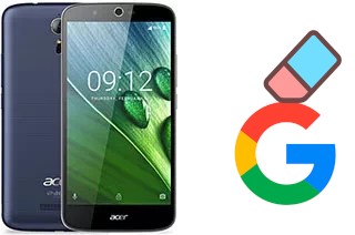 How to delete the Google account in Acer Liquid Zest Plus