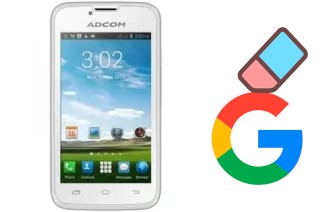 How to delete the Google account in Adcom A430 Plus