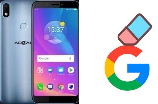 How to delete the Google account in Advan G2 Plus