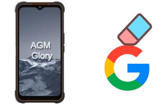 How to delete the Google account in AGM GLORY