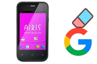 How to delete the Google account in Airis TM36DM