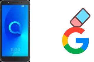 How to delete the Google account in Alcatel 1C