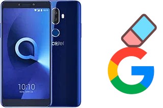 How to delete the Google account in alcatel 3v