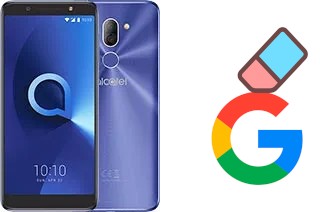 How to delete the Google account in alcatel 3x