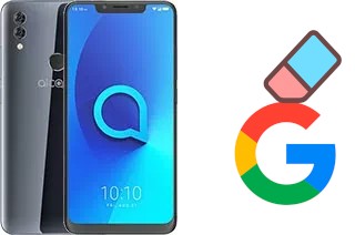 How to delete the Google account in alcatel 5v