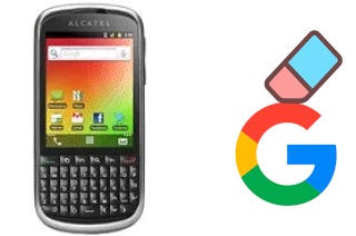 How to delete the Google account in alcatel OT-915