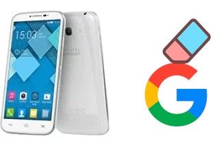 How to delete the Google account in alcatel Pop C9