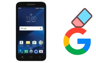 How to delete the Google account in Alcatel CameoX