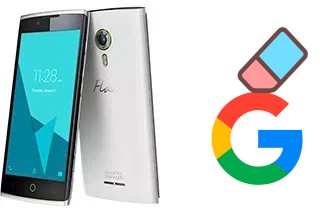 How to delete the Google account in alcatel Flash 2