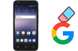 How to delete the Google account in Alcatel Ideal