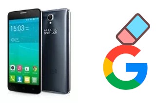 How to delete the Google account in alcatel Idol X+