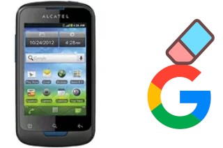 How to delete the Google account in alcatel OT-988 Shockwave