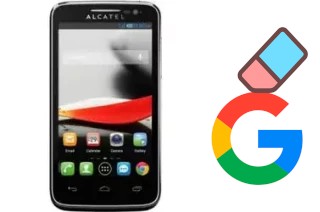 How to delete the Google account in Alcatel OneTouch Evolve