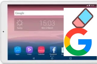 How to delete the Google account in Alcatel OneTouch Pixi 3 (10)