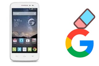 How to delete the Google account in Alcatel OneTouch Pop Astro