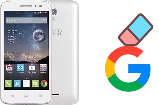 How to delete the Google account in alcatel Pop Astro