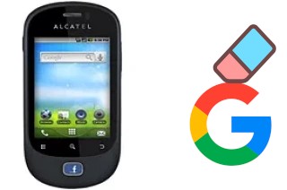 How to delete the Google account in alcatel OT-908F