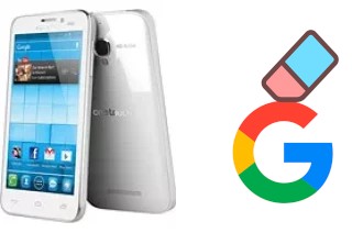 How to delete the Google account in alcatel One Touch Snap