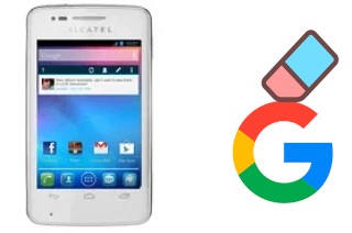 How to delete the Google account in alcatel One Touch S'Pop