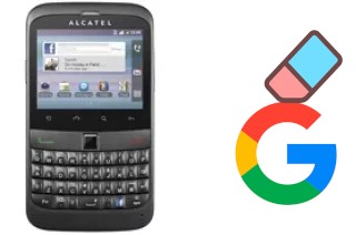 How to delete the Google account in alcatel OT-916