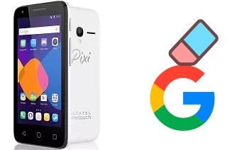 How to delete the Google account in alcatel Pixi 3 (4.5)