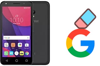 How to delete the Google account in alcatel Pixi 4 (5)