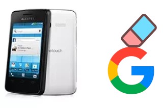 How to delete the Google account in alcatel One Touch Pixi