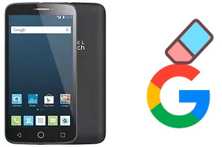 How to delete the Google account in alcatel Pop 2 (5) Premium