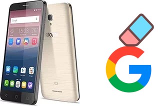 How to delete the Google account in alcatel Pop 4+