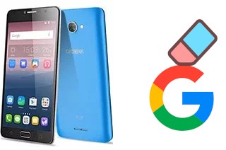 How to delete the Google account in alcatel Pop 4S