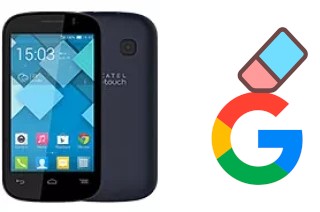 How to delete the Google account in alcatel Pop C2