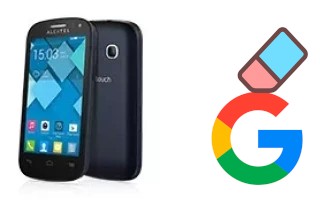 How to delete the Google account in alcatel Pop C3