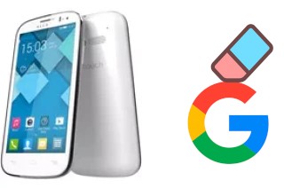 How to delete the Google account in alcatel Pop C5