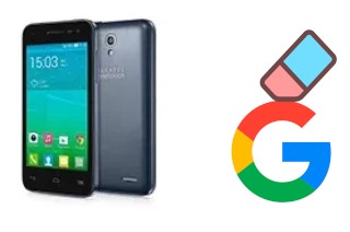 How to delete the Google account in alcatel Pop S3