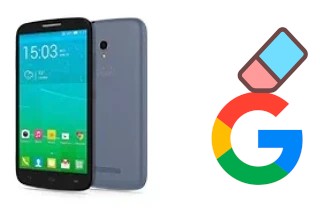 How to delete the Google account in alcatel Pop S9