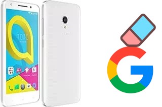 How to delete the Google account in alcatel U5