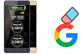 How to delete the Google account in Allview P9 Energy Lite