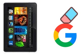 How to delete the Google account in Amazon Kindle Fire HDX