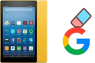 How to delete the Google account in Amazon Fire HD 8 (2017)