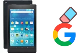 How to delete the Google account in Amazon Fire HD 8