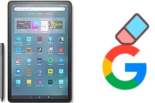 How to delete the Google account in Amazon Fire Max 11